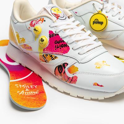 Reebok x Smiley Classic Leather Pump 50th