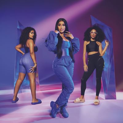 Vibrant Crystals and Cardi B’s Unstoppable Hustle Are the Inspiration for Reebok x Cardi B ‘Let Me Be…Next Level Energy’ Collection