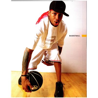 Allen Iverson as Vice President Reebok Basketball