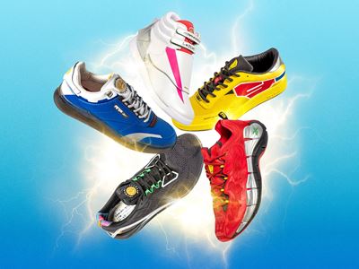 Reebok Debuts 90s-Inspired Power Rangers Collection