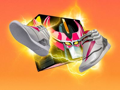 Reebok x Power Rangers collection - Freestyle Hi Pink Ranger