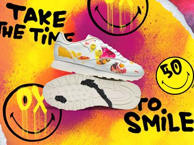 Reebok x Smiley Classic Leather Pump 50th