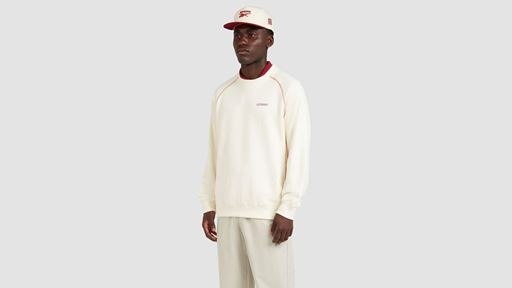 COTTON CREWNECK CHALK