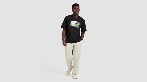 NO THANKS ILL WALK T SHIRT BLACK