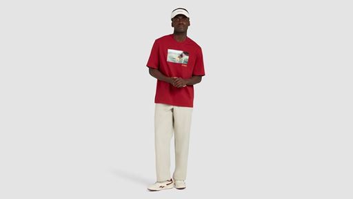 NO THANKS ILL WALK T SHIRT BURGUNDY