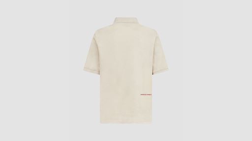 PIQUE POLO CHALK