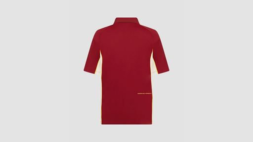 RECYCLED POLO BURGUNDY