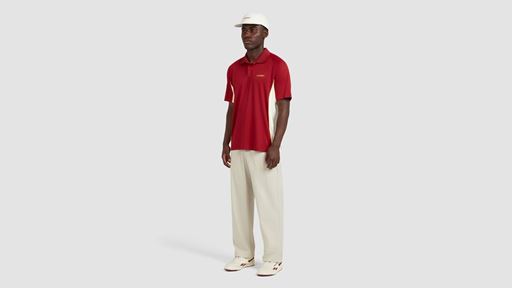 RECYCLED POLO BURGUNDY