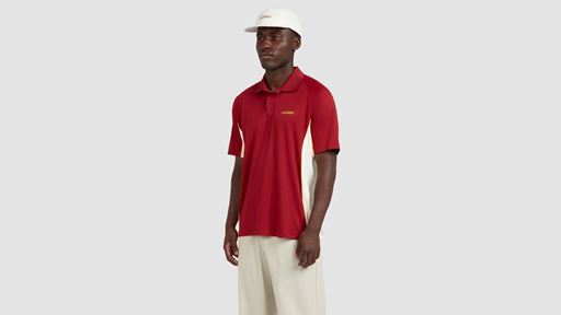 RECYCLED POLO BURGUNDY