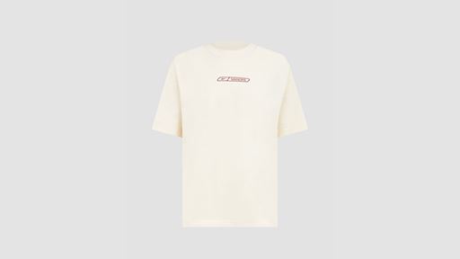 REEBOK LOGO T SHIRT CHALK