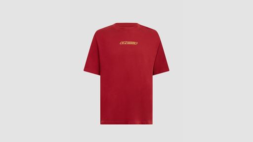 REEBOK LOGO T SHIRT BURGUNDY