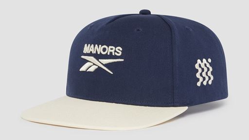 retro crown cap navy