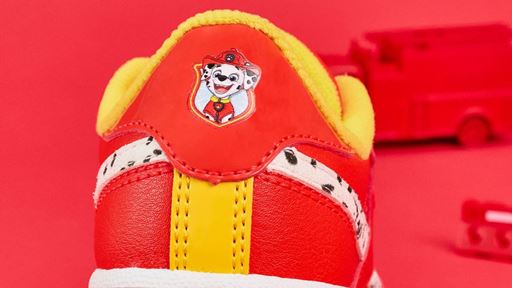 The Reebok x PAW Patrol collection