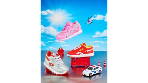The Reebok x PAW Patrol collection