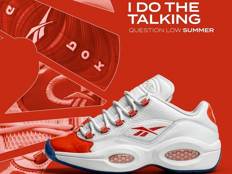 Reebok Question Low Summer Pack - white/red