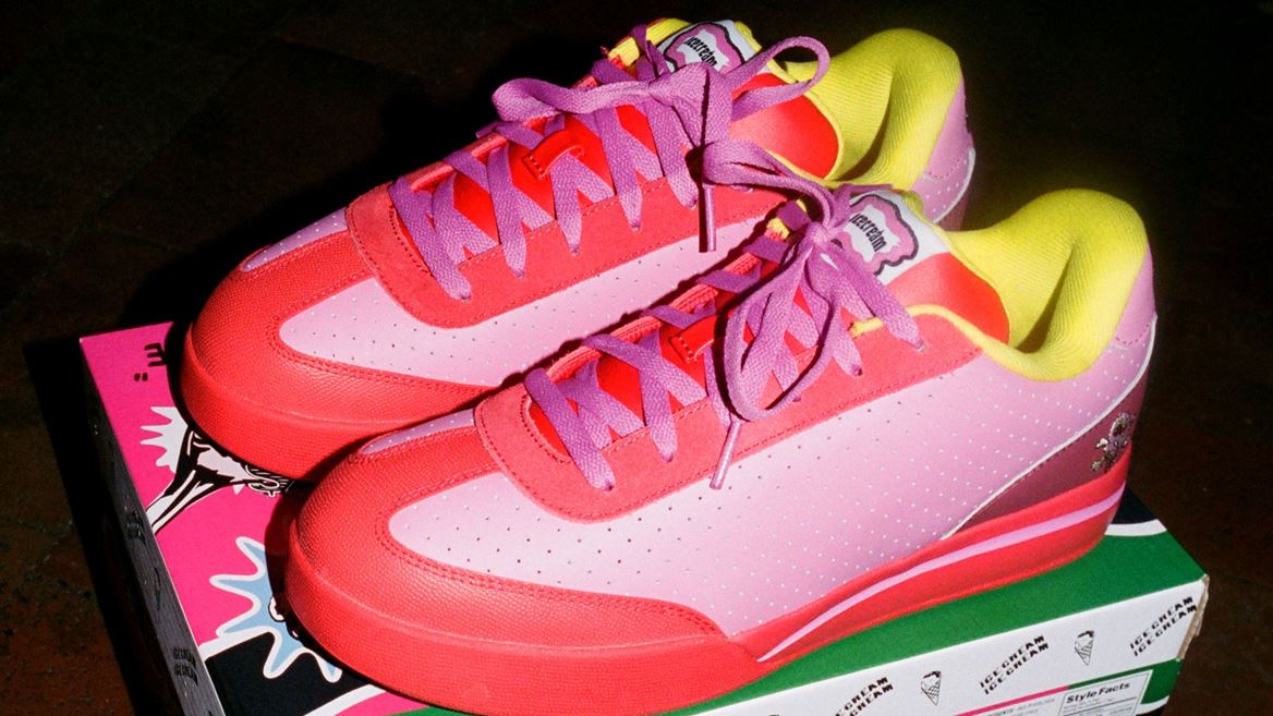 Reebok x Icecream Board Flip Pink Lemonade and Watermelon Colorways