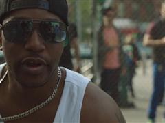 Cam'ron Hits the Blacktop in NYC