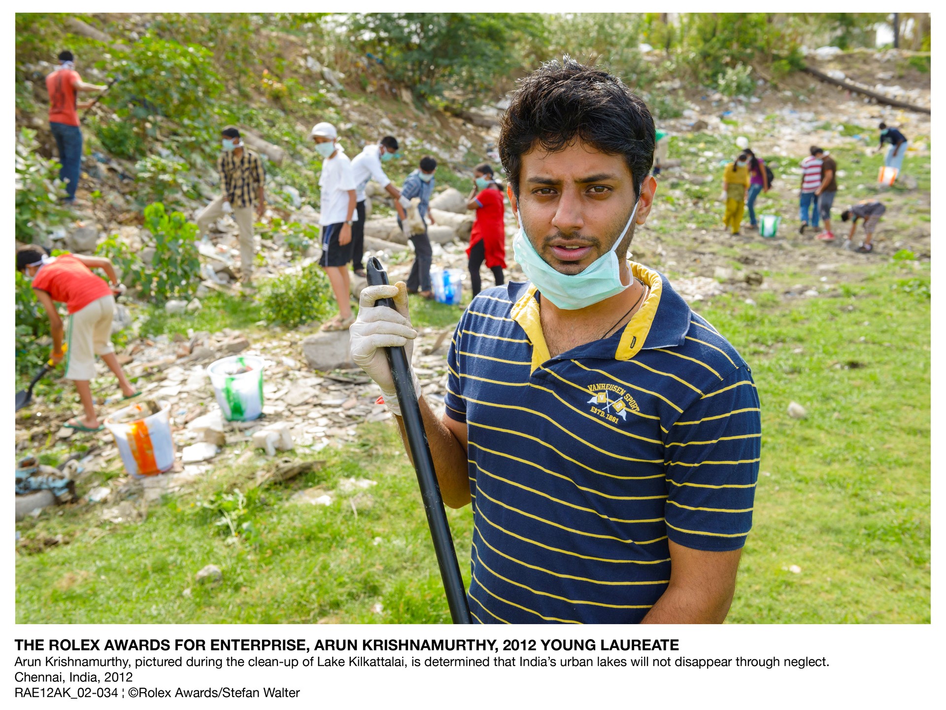 The Rolex Awards for Enterprise Arun Krishnamurthy 2012 Young