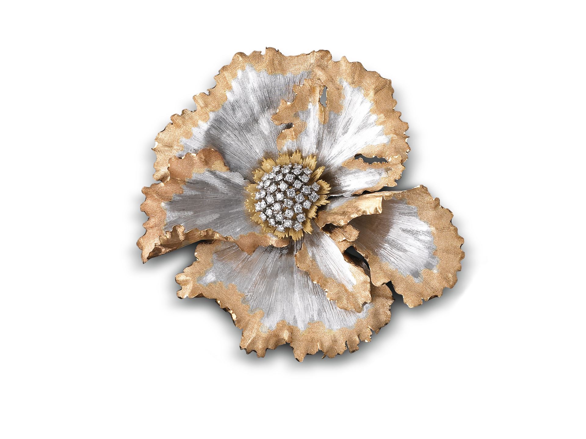 Buccellati Vintage Begonia Brooch