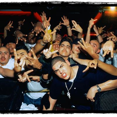 GREGORY BOJORQUEZ CROWD AT EL HACIENDA CLUB LOS ANGELES CA 1998