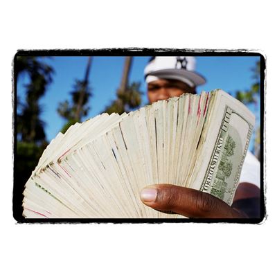 GREGORY BOJORQUEZ 50 CENT MONEY FAN 2005