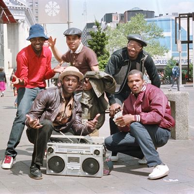 JAMEL SHABAZZ THE DOWNTOWN BROOKLYN CREW DOWNTOWN BROOKLYN NYC 1985