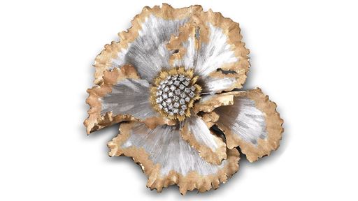 Buccellati Vintage Begonia Brooch