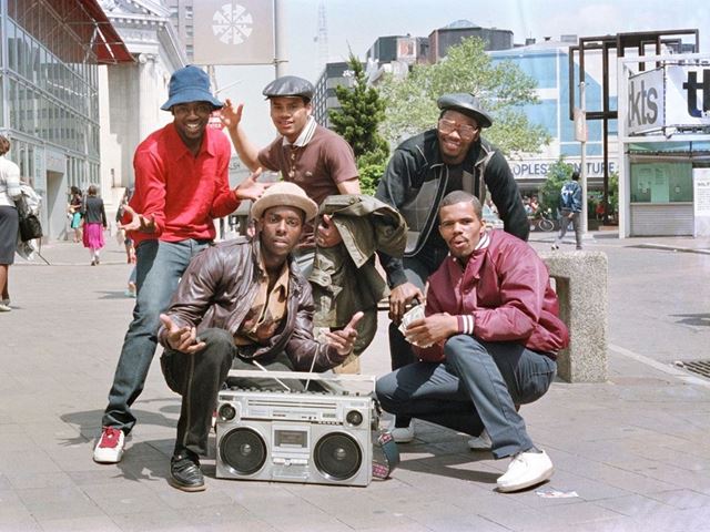 JAMEL SHABAZZ THE DOWNTOWN BROOKLYN CREW DOWNTOWN BROOKLYN NYC 1985