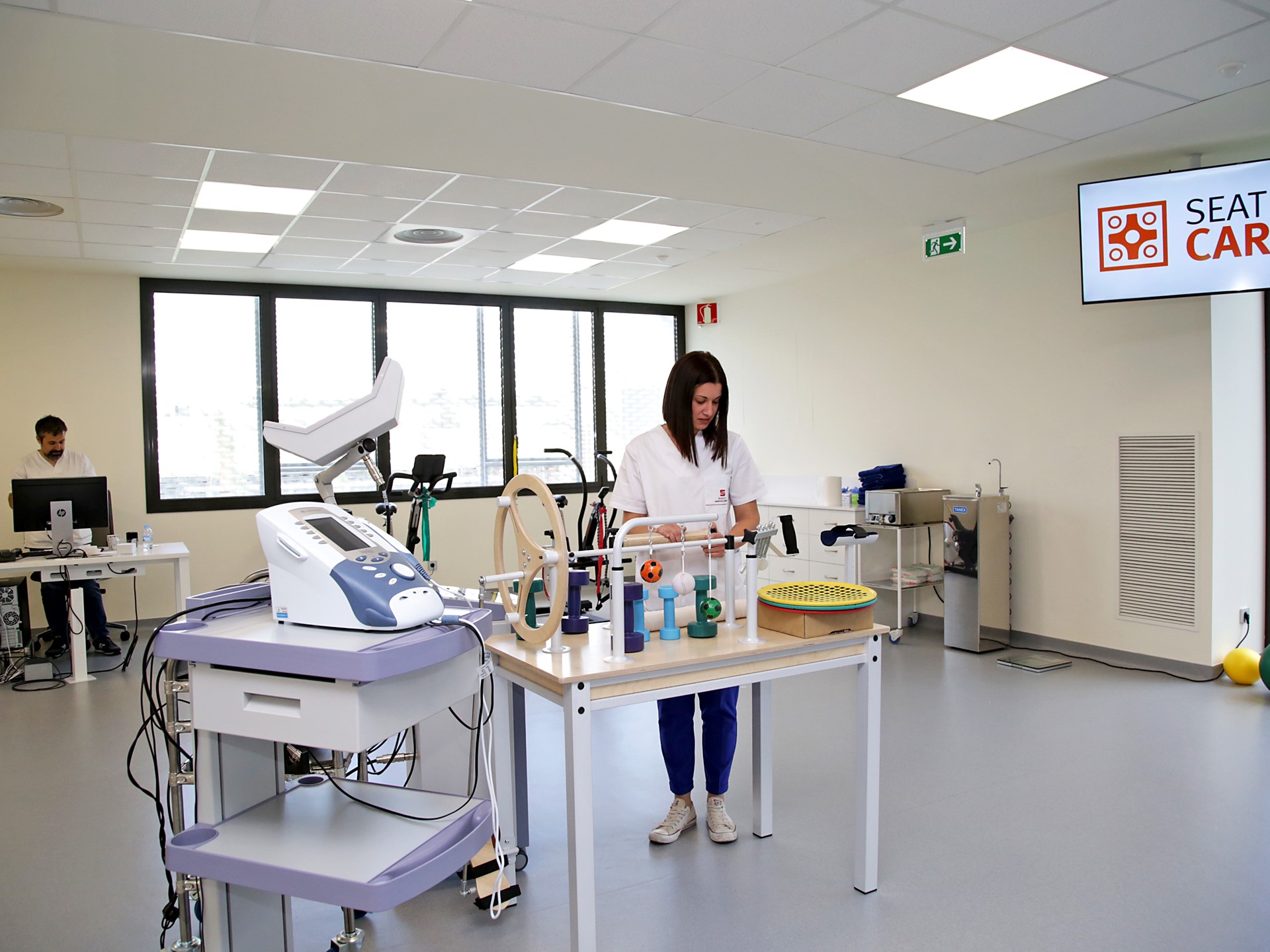 Physiotherapy facilities at SEAT CARS