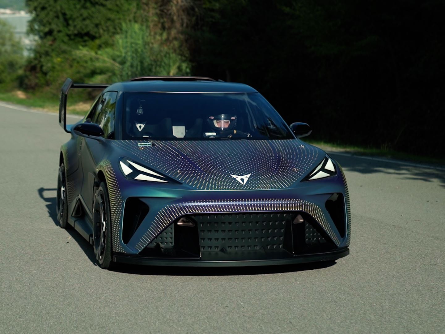 The car reaches 100 km/h in just over three seconds