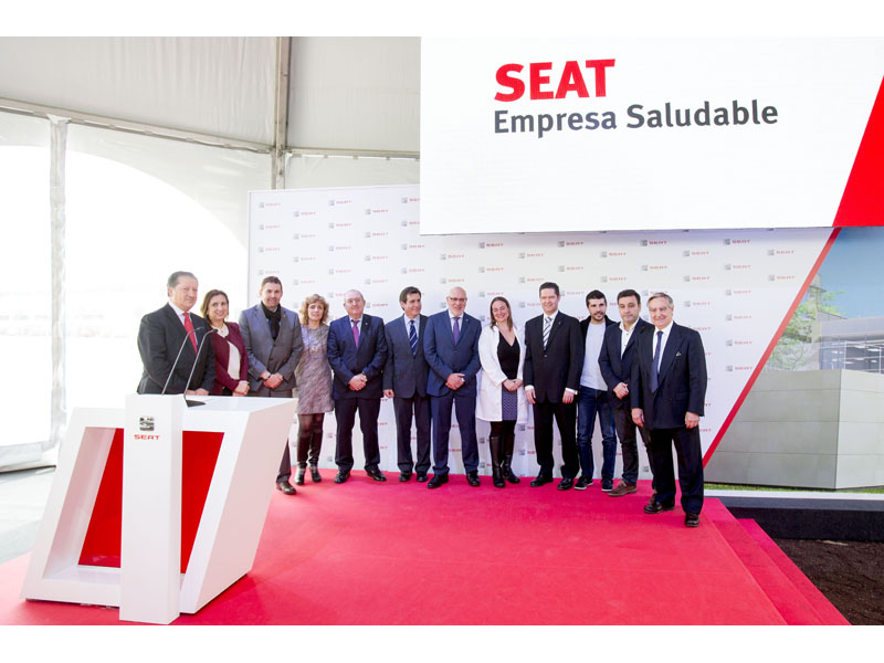 SEAT lays the first stone of the new Health Care and Rehabilitation Centre at the Martorell factory1 SEAT lays the first stone of the new Health Care and Rehabilitation Centre at the Martorell factory1