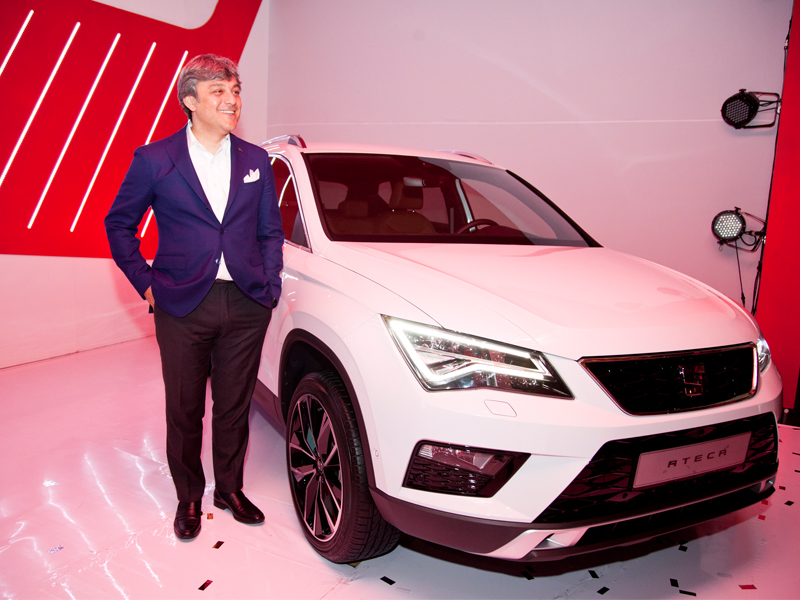 Luca de Meo, SEAT Executive Committee President, celebrates the 15th Anniversary of SEAT in Mexico Luca de Meo, SEAT Executive Committee President, celebrates the 15th Anniversary of SEAT in Mexico