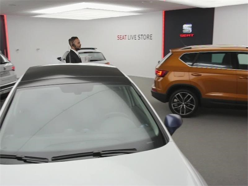 The SEAT Live Store is launched as the first virtual showroom