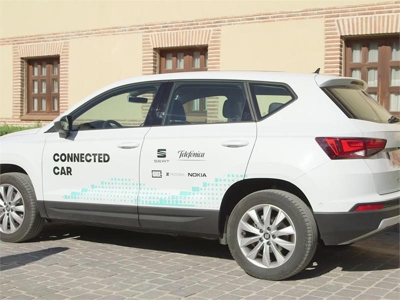 Telefónica and SEAT present the first use case of assisted driving via the mobile network in a real setting in Segovia