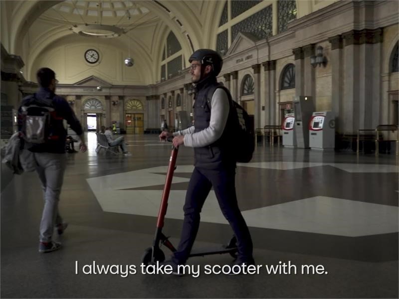A day in the life of an electric scooter - ENDING