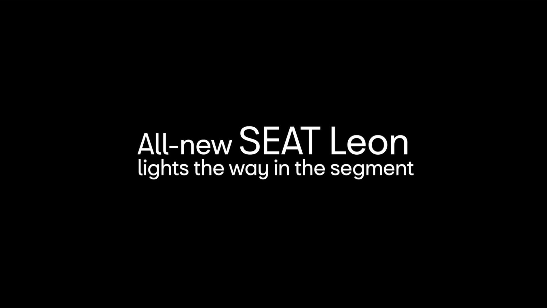 All-new SEAT Leon lights the way in the segment