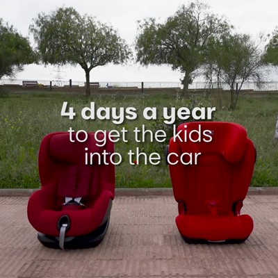 Four full days getting your kids in the car
