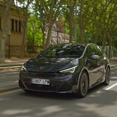 CUPRA BORN Quasar Grey - Footage
