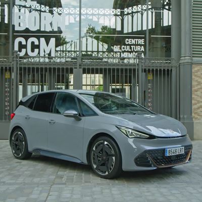 CUPRA BORN Vapor Grey - Footage