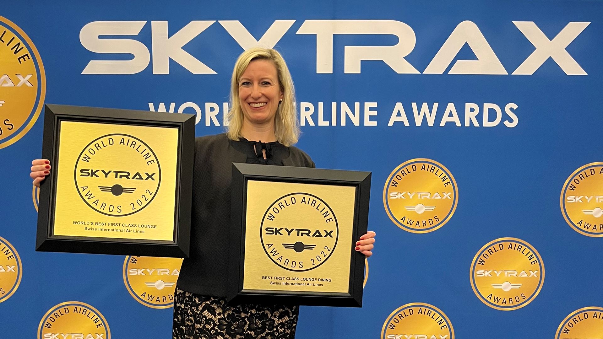 SWISS earns Skytrax awards for its First Class Lounges