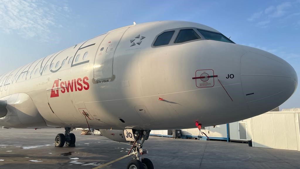 SWISS brings its last stored aircraft back from Amman