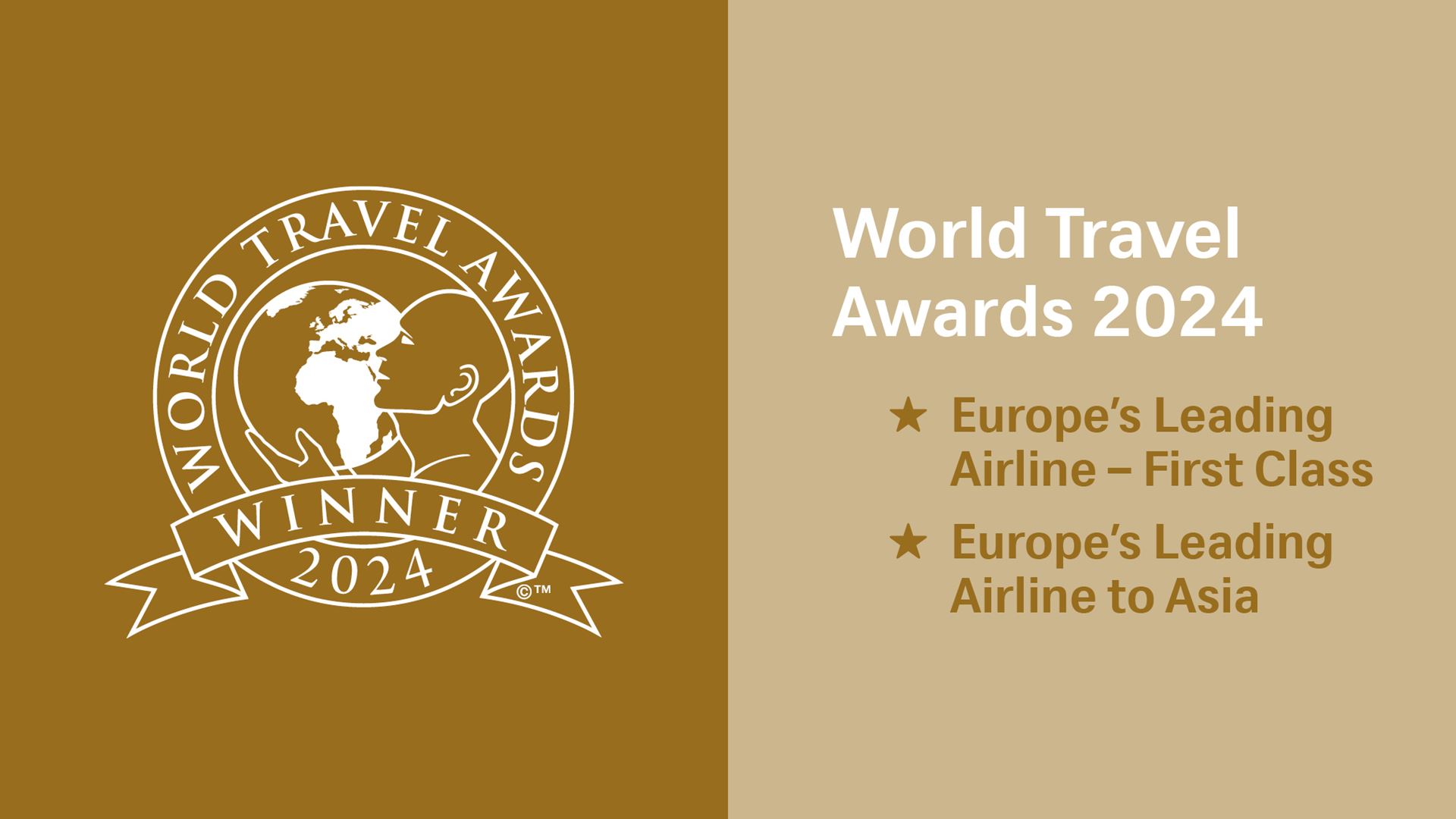 SWISS World Travel Awards 2024