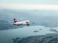 SWISS now offers a Geneva-London City flight operated by a C Series aircraft
