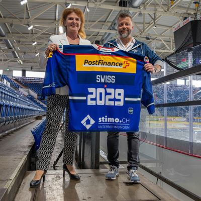 SWISS wird wieder Namensgeber f r das Eishockeystadion in Kloten