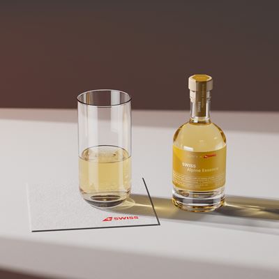Une premi re en plein ciel SWISS lance son cocktail embl matique