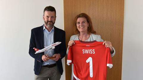 SWISS extends its partnership with the Swiss Football Association