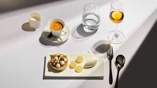 First Class Menu Dulce de leche
