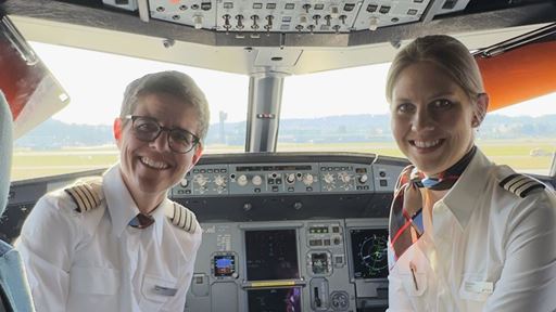 Commander Annina Annaheim First Officer Elina Piesbergen