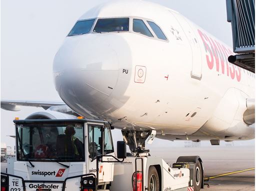 Aircraft handling at Zurich Airport Aircraft handling at Zurich Airport