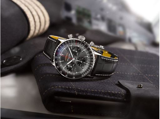 Breitling lanciert neue Navitimer Uhr exklusiv für SWISS